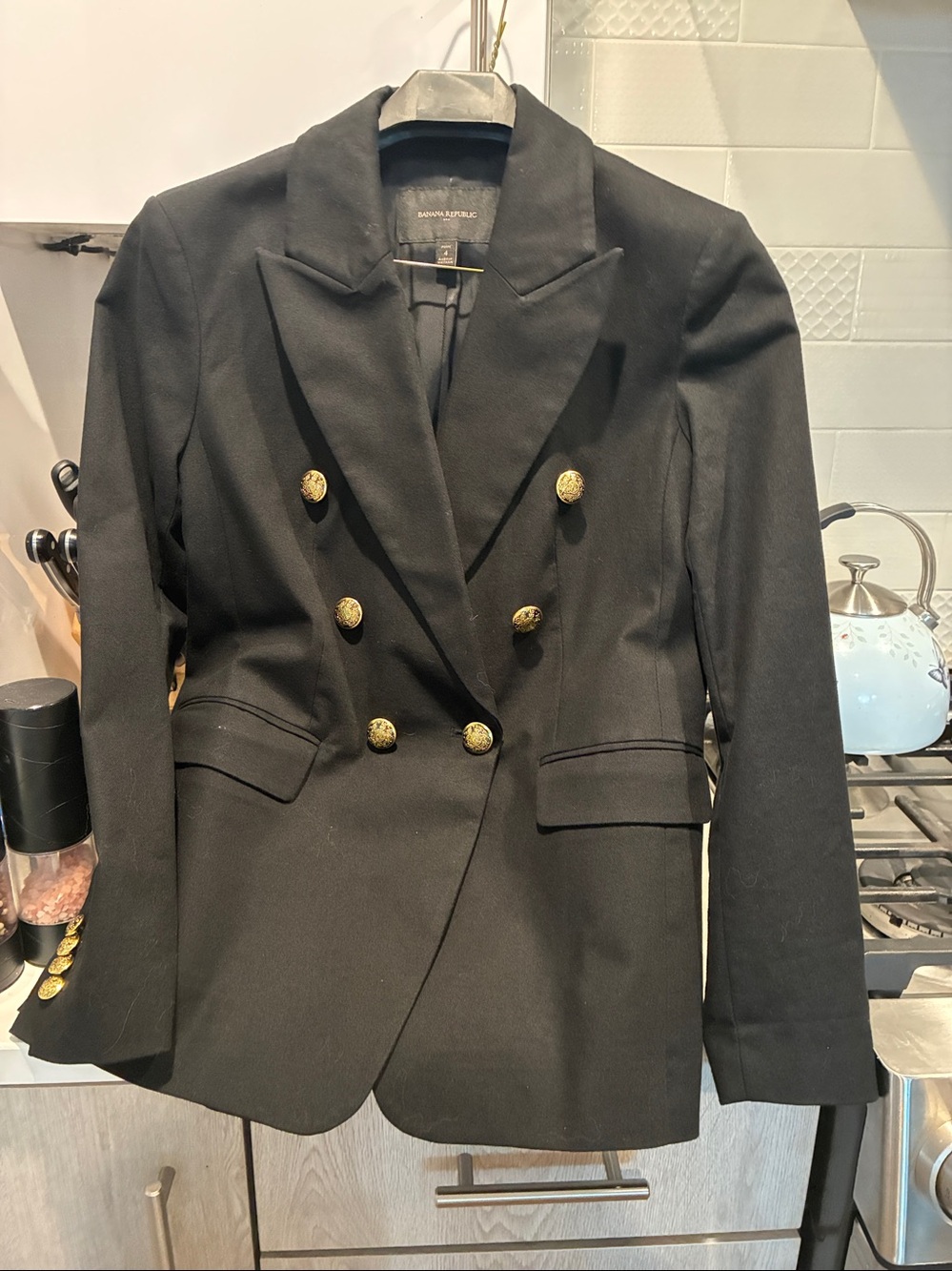 Banana Republic blazer 4P black